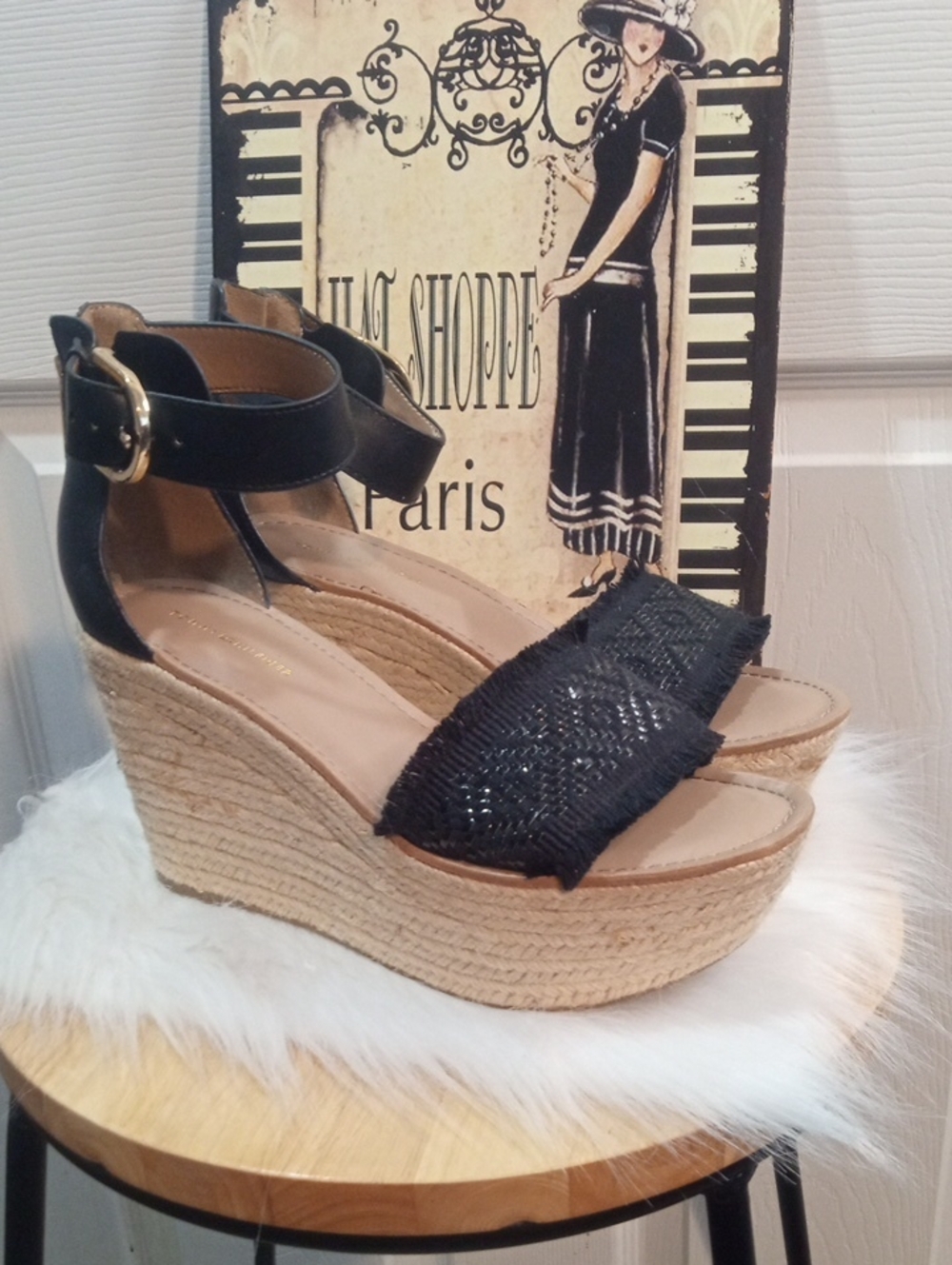 TOMMY HILFIGER TERRIN ESPADRILLE WEDGE SANDAL